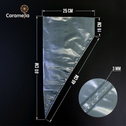 Мешки кондитерские профессиональные Caramella 60 см, рулон 100 шт.