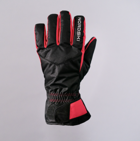 перчатки NORDSKI NSV240890 Arctic Black/Ruspberry