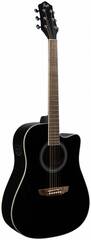 Гитара электроакустическая шестиструнная FLIGHT AD-200 CEQ BK