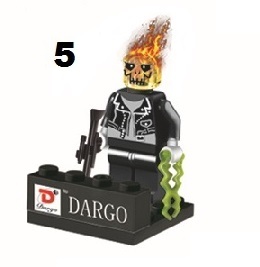 Minifigures Super Heroes Blocks Building Series 19