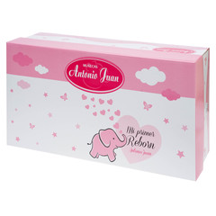 Munecas Antonio Juan Кукла-младенец Reborn Моника в розовом 52см (8165)