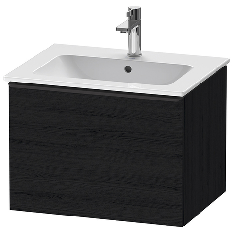 Duravit D-Neo Тумбочка подвесная, 440x610x462, 1 ящик, цвет: Black Oak DE426101616