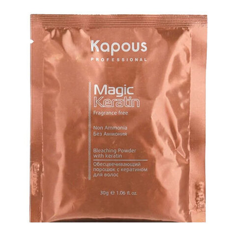 Kapous Magic Keratin Non Ammonia Bleaching Powder - Осветляющий порошок для волос