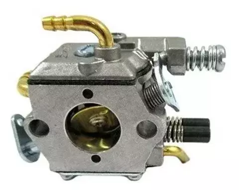 Карбюратор для китайской бензопилы 5200 (с подкачкой), VEBEX 105386