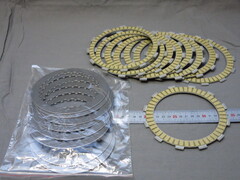 Диски сцепления 8/7+2шт Honda VT1100 Shadow VF1000 112/139мм 12t s2.0/3.3