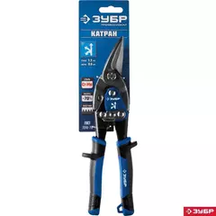 ЗУБР 250 мм, левые ножницы по металлу, Профессионал (23130-L)