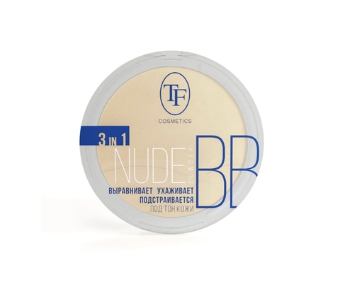 TF Пудра компактная Nude BB Powder 3in1 тон 04 бежевый загар