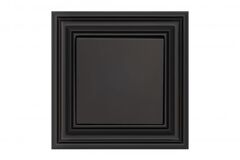 Переключатель Одноклавишный Черный матовый LIREGUS RETRO