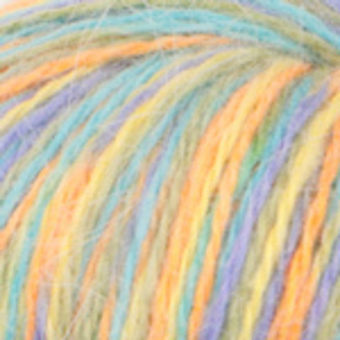 Пряжа Mink Wool 009 голубой-лимон (уп.5 мотков)