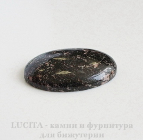 Кабошон Родонит 40х30х7 мм №5 ()