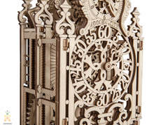 Королевские часы (Wooden City) - Деревянный конструктор, сборная модель, 3D пазл