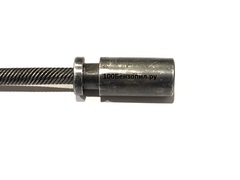 Вал гибкий для триммера, диаметр 6мм, хвостовик квадрат 5.1X5.1мм, длина 62.5см с переходником
