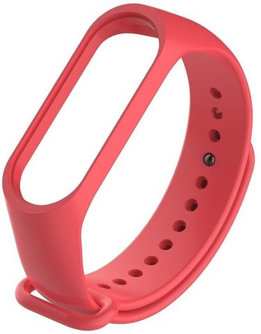 Ремешок для браслета Xiaomi Mi Band 5 красный