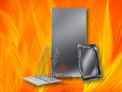 Коптильня холодного копчения - Комплект нержавейка 2.0+ с охладителем дыма