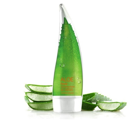 Holika Holika Aloe Facial Cleansing Foam очищающая пенка для умывания с экстрактом алоэ