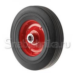 Колесо литая резина 250 мм со стальным диском SR1901-20 симметричное