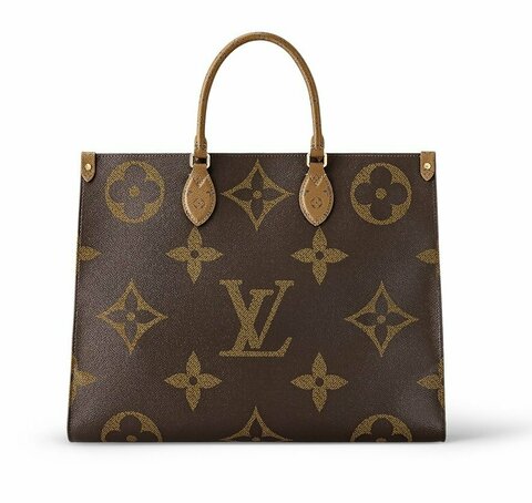 Сумка Louis Vuitton Onthego коричневый/бежевый