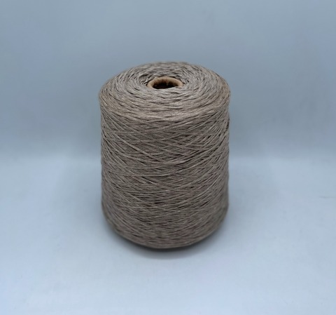 Filati Naturali (пр.Италия),art-Cash-cotton, 270м/100гр, 15%Кашемир 85%Хлопок , цвет-Бежевый меланж, арт-28075