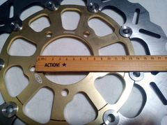 Тормозной диск для Kawasaki Z800 / Z1000 / Ninja ZX-6R / ZX-10R / Передний /ARASHI / gold