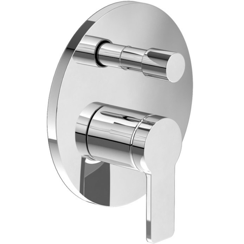 Villeroy&Boch Architectura TVS10335300061 Смеситель для душа, Villeroy&Boch, Architectura, тип открывания воды-рычажный, тип регулирования воды-керамический картридж, тип установки-встраиваемый, отверстия для монтажа-2, внутренняя часть-необходимо за