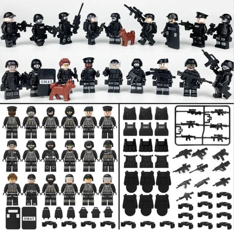 Минифигурки Военных SWAT серия 539