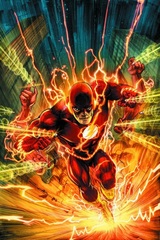 Постер Арт Флэш Супергерой — Poster Art The Flash Super Heroes