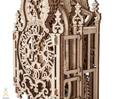 Королевские часы «Royal Clock» (Wooden City) - Деревянный конструктор, сборная модель, 3D пазл
