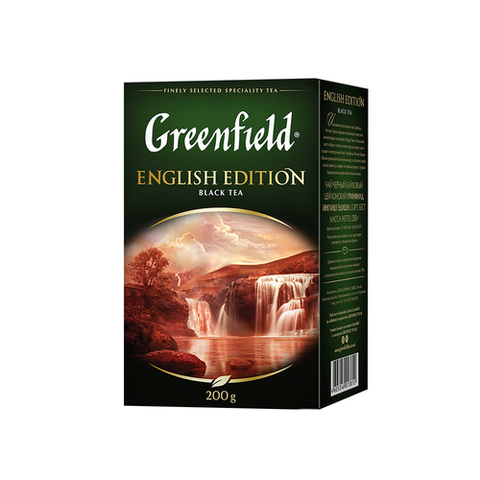 купить Чай черный листовой Greenfield English Edition, 200 г (Гринфилд)