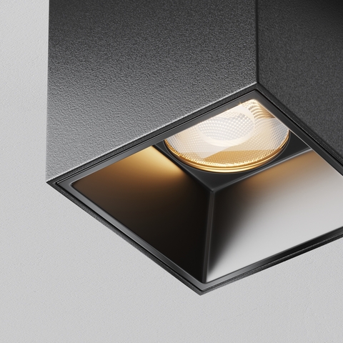 Потолочный светильник Maytoni Alfa led C064CL-5W2.7K-SQ-B