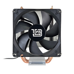 Кулер для CPU BaseTech 902SC, 1х92мм, 700-2400rpm, 4-pin, Al+Cu, серебристый-черный, 44CFM, 23дБ, 2-PIPE(прямой контакт), TDP 130Вт, INTEL 1700/1200/115x/2011, AMD AM5/AM4/AM3(+)/AM2(+)/FM2(+) (BT-902SC)