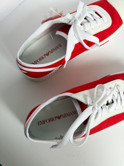 Новые текстильные кеды Emporio Armani, 39