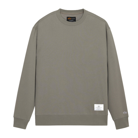 Свитшот Alpha Industries Essential Crewneck Mid Grey (Серый)