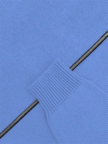 Толстовка на замке из экохлопка