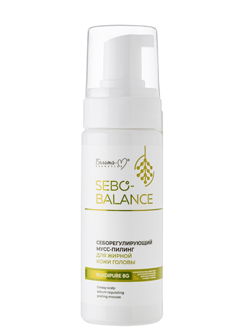 Белита-М SEBO-BALANCE Мусс-пилинг Себорегулир. для жирной кожи головы 150мл