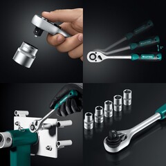 KRAFTOOL GRAND-152, 152 предм., (1/2