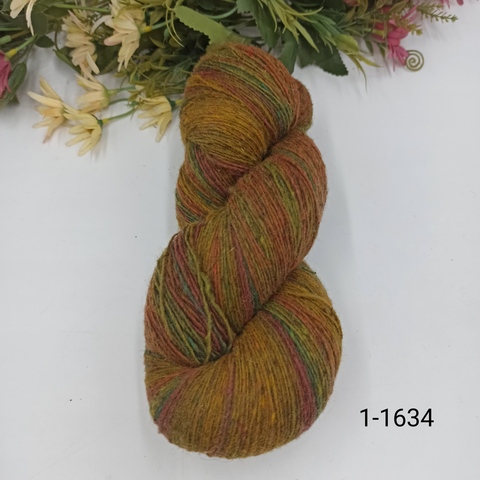 Дундага 6/1 шерсть секционного окрашивания 01-1634 420м/100гр