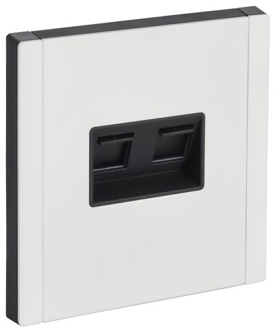 FORTE&PIANO Роз. комп. 2-ая RJ45 кат.6 FP234M бел. IEK