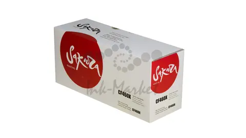 Картридж Sakura CF460X (656X) для HP, черный, 27000 к.