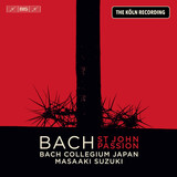 GILCHRIST, JAMES / BACH COLLEGIUM JAPAN: Bach St John Passion The Koln Recording 2020 (Компакт-диск)