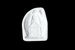 Силиконовый молд № 437 Домик 2 D( серия домики для гномов и фей)