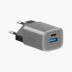 Сетевое зарядное устройство Energea AmpCharge MINI 45W, Темно-серый | Gunmetal