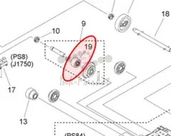 Шестерня Canon Gear 18t original FL3-8703-000