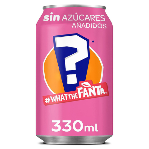 Fanta WTF Фанта с секретным вкусом красная (без сахара) 0,330 л