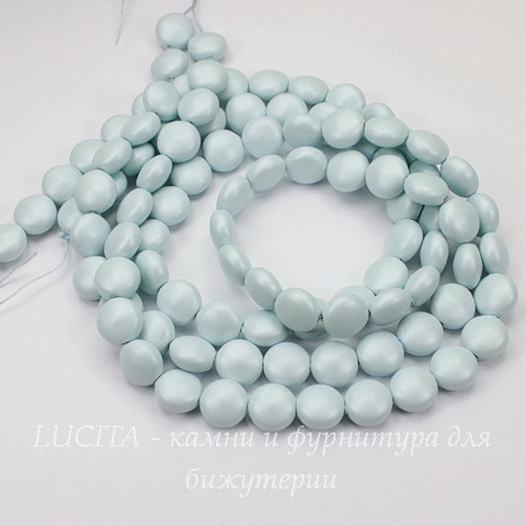 5860 Хрустальный жемчуг Сваровски Crystal Pastel Blue круглый плоский 10 мм