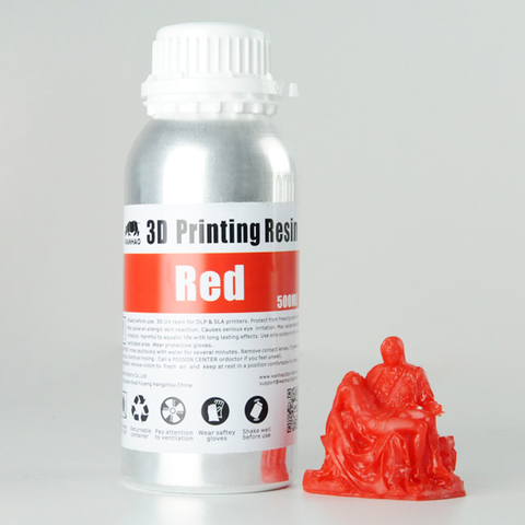 Фотополимер Wanhao, красный (500 мл)