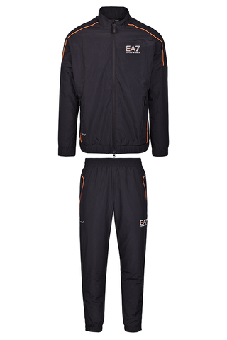 Теннисный костюм EA7 Man Woven Tracksuit - black