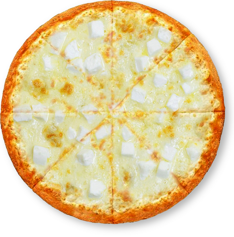 Pizza with cheese