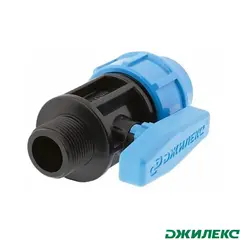 Кран шаровой Джилекс для системы водоснабжения 25х3/4 П ПНД
