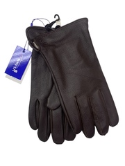 Перчатки. Мужские. Материал верха: Кожа оленя. Подклад: Трикотаж-шерсть.В упаковке 5 шт.