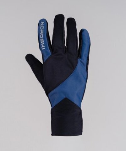 перчатки NORDSKI Pro Black/Indigo Blue NSU327125